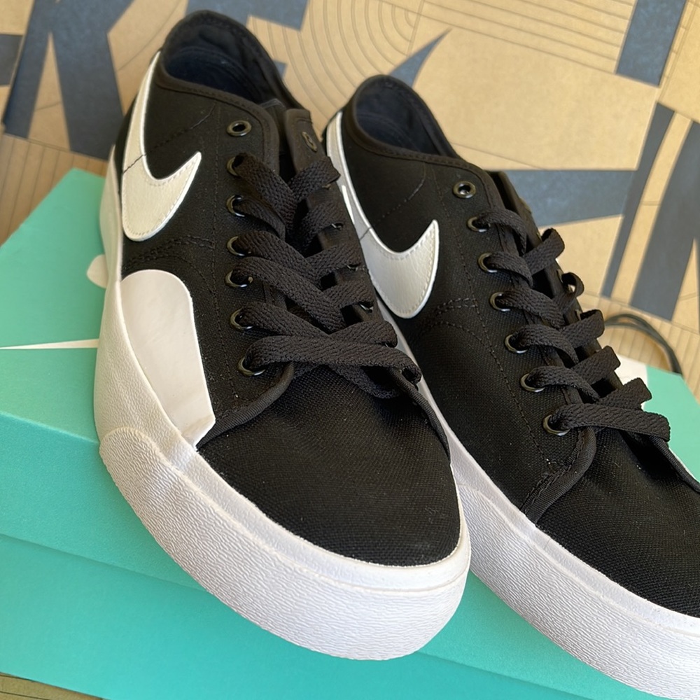 Nike SB Blazer Court Black/White-Black Men’s sneakers - Picture 16 of 16